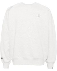 Aape By A Bathing Ape - Logo-Patch Crew-Neck Sweatshirt - Lyst