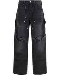 Alexander Wang - Zip-Detail Jeans - Lyst