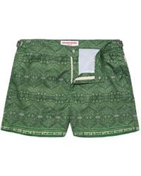 Orlebar Brown - Pattern Swim Shorts - Lyst