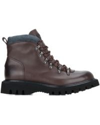 Fratelli Rossetti - Polacco Trenton Lace-Up Leather Hiking Boots - Lyst