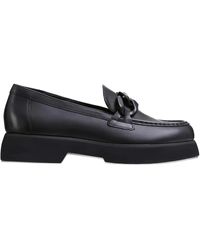Högl - Chunky-Sole Leather Loafers - Lyst