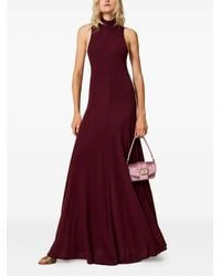 Twinset - Halterneck Crêpe Gown - Lyst