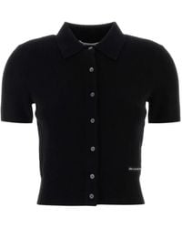 Alexander Wang - Cárdigan con cuello de polo - Lyst