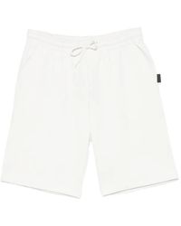 OUTHERE - Drawstring Logo-Patch Shorts - Lyst