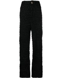Balenciaga - Gerade Hose aus Tweed - Lyst