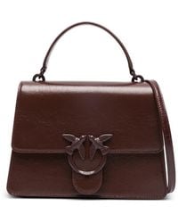 Pinko - Borsa Tote Love One Con Placca Logo - Lyst