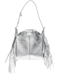 Maje - Miss M Metallic Micro Bag - Lyst