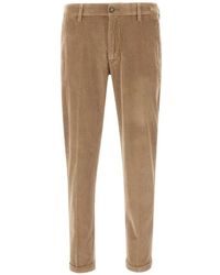 Re-hash - Mucha-C Broek Met Ribfluwelen Textuur - Lyst