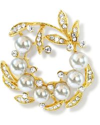 Hzmer Jewelry - Faux-Pearl Brooch - Lyst