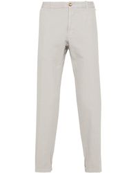 Incotex - Pressed-crease Tapered Trousers - Lyst