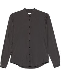 Xacus - Magda Band-Collar Button-Up Shirt - Lyst