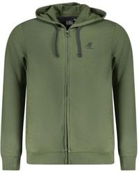U.S. Grand - Hoodie Zippé À Logo Brodé - Lyst