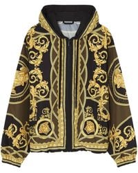 Versace - Giacca A Vento La Coupe Des Dieux - Lyst