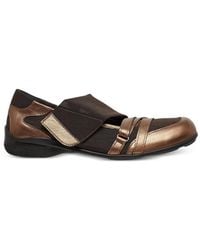 OPEN YY - Mesh Touch-Strap Ballet Flats - Lyst