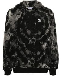 adidas - Tie-Dye Trefoil-Logo Hoodie - Lyst