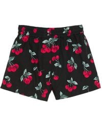 Twinset - Cherry-Print Shorts - Lyst