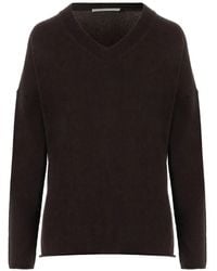 Allude - Pull À Col V - Lyst