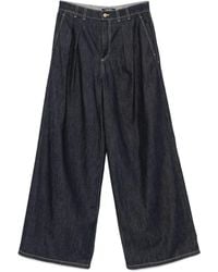 Max Mara - Jeans A Gamba Ampia - Lyst