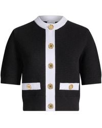 Patou - Collarless Textured Top - Lyst