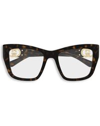 Gucci - Lunettes De Vue À Plaque Logo - Lyst