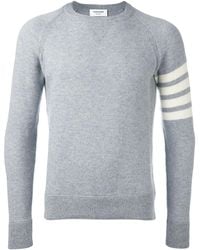 Thom Browne - Jersey con detalle de rayas en la manga - Lyst