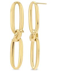 Lizzie Mandler - Orecchini Knot Link - Lyst