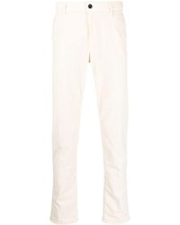 Incotex - Pantalones ajustados con logo bordado - Lyst