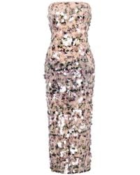 Paris Georgia Basics - Audrey Sequin-Embellished Maxi Dress - Lyst