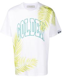 Golden Goose - Golden Logo-print T-shirt - Lyst
