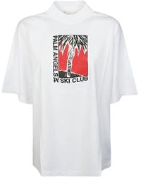 Palm Angels - Palm Ski Club T-Shirt - Lyst