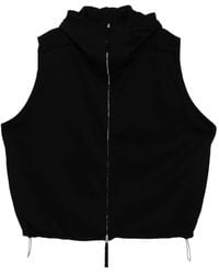 Thom Krom - Cotton Sleeveless Jacket - Lyst