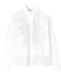 Ermanno Scervino - レースパネル シャツ - Lyst