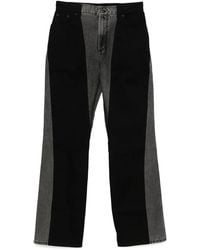 Mugler - Washed Straight-Leg Jeans - Lyst