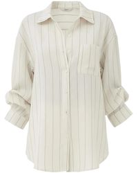 ELEH - Striped Pocket Shirt - Lyst