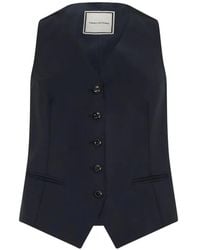 Tagliatore - Button-Up Waistcoat - Lyst