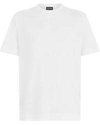 ZEGNA - Crew-Neck Short-Sleeve T-Shirt - Lyst