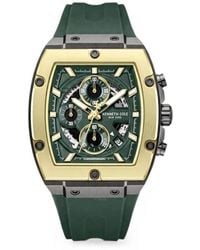 Kenneth Cole - Chronograph Tonneau-Case 44Mm Watch - Lyst