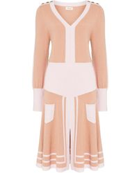 Temperley London - Bretton Knitted Midi Dress - Lyst