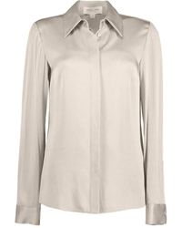 Michael Kors - Hemd aus Satin - Lyst