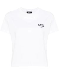 A.P.C. - Rue Madame Paris T-Shirt - Lyst