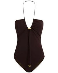 Moschino - Lycra One-Piece Swimsuit - Lyst