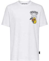 Philipp Plein - Jersey T-Shirt Plein Gothic Duck - Lyst