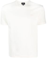 A.P.C. - Lewis T-Shirt aus Bio-Baumwolle - Lyst