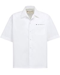 Marni - Short-sleeved Bowling Shirt - Lyst