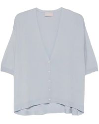 Hemisphere - Button V-Neck Cardigan - Lyst
