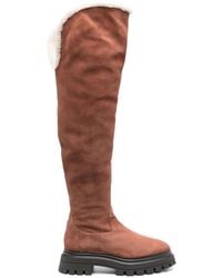 Stuart Weitzman - Bedford Suede Thigh-High Boots - Lyst