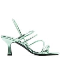 Sandro - Sandalen Mit Eckiger Kappe - Lyst