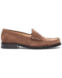 Stuart Weitzman - Lottie Suede Loafers - Lyst