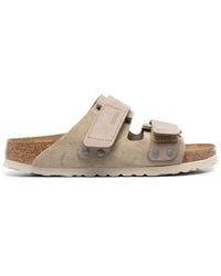 Birkenstock - Sandales En Cuir À Attache Scratch - Lyst