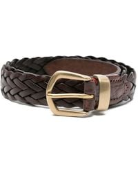 Eleventy - Braided Leather Belt - Lyst